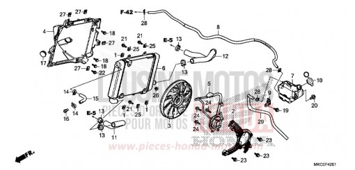 RADIATEUR (G.) GL1800BK de 2019